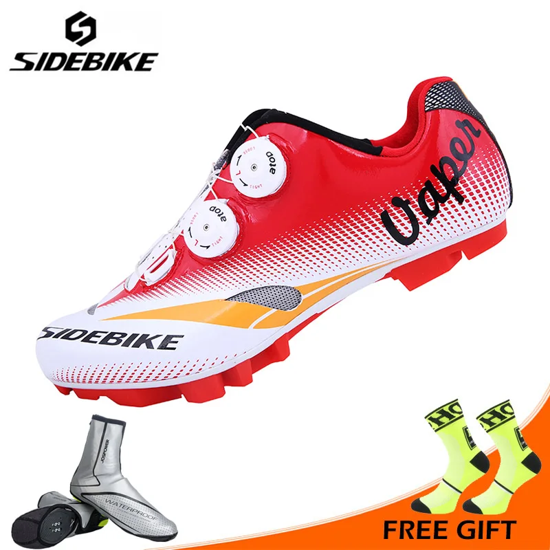 

SIDEBIKE Professional MTB Bike Shoes Men Outdoor Mountain Bicycle Shoes Anto-lock Cycling Shoes Breathable Non-slip Bike Shoes