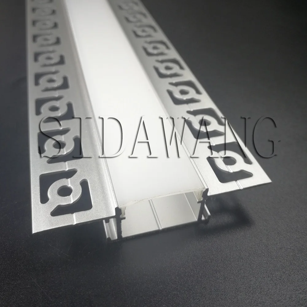 

2meter/piece Plaster Trimless Recessed Aluminum Drywall Led Profile Channel for 20mm Wall and Ceiling strip SDW064