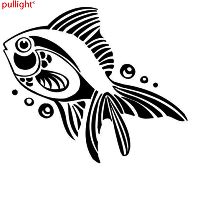 

TROPICAL FISH DECAL Tribal Sticker for Car Truck Lapto