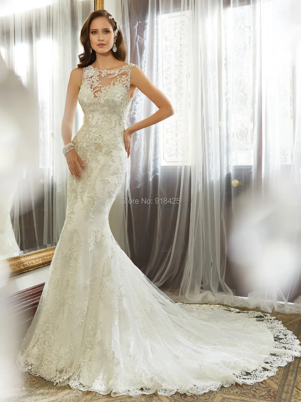 Beaded Lace Bateau Wedding Dress Fashion Dresses Beaded Lace Bateau Wedding Dress