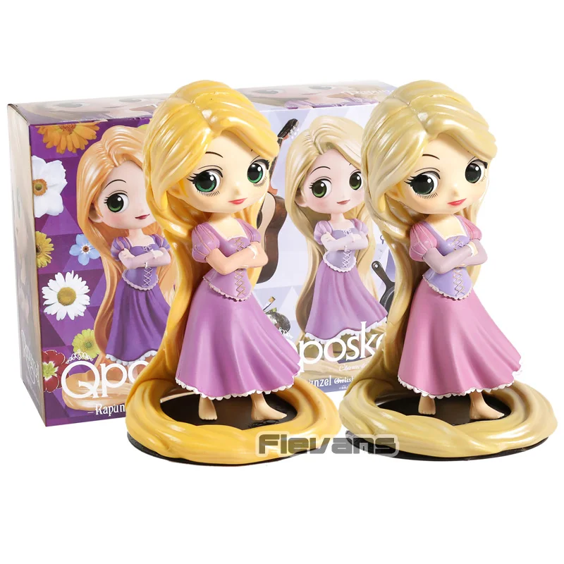 

Q Posket Princess Rapunzel Girlish Charm PVC Figure Collectible Model Toy