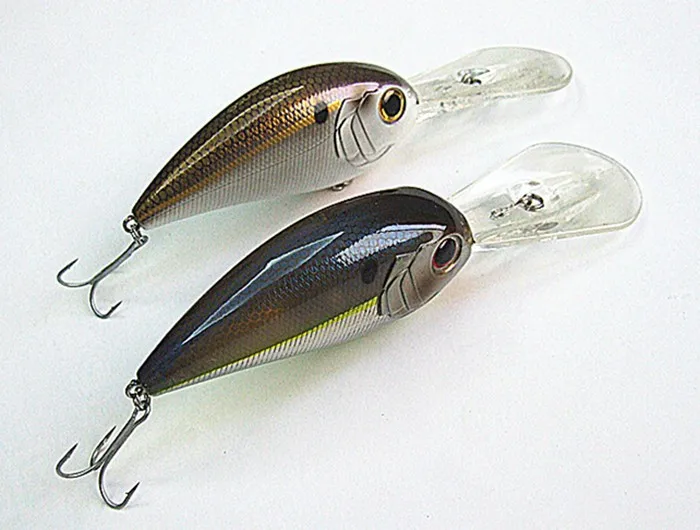Isca de Pesca Suspender tipo China Manivela Isca Profundidade Mergulho Grande Jogo Mar Enfrentar Plástico Duro Falso Gancho Lábio 5.5cm 9cm 46g 6 de pesca grande jogo mar enfrentar plástico