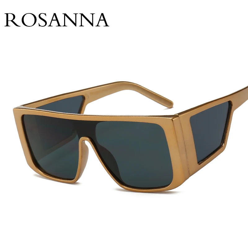 ROSANNA, модное негабаритное квадратное солнцезащитное стекло es, для женщин, брендовый дизайн, винтажное защитное стекло, большая оправа, женские роскошные оттенки, стекло es