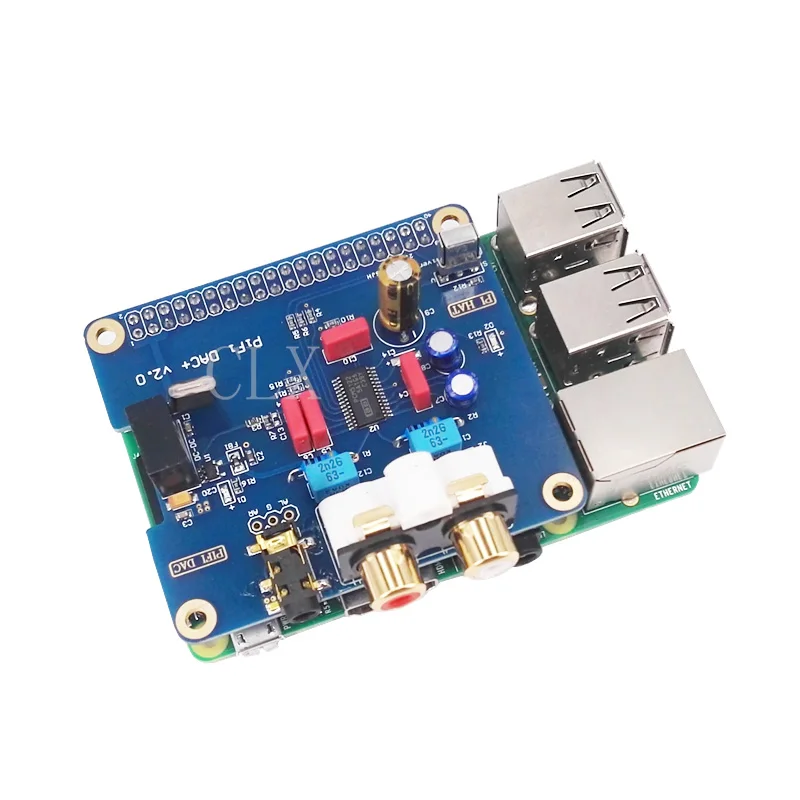 Raspberry Pi 3 Audio Звуковая карта модуль I2S Интерфейс Hi-Fi ЦАП Плата расширения для Raspberry pi 2/3 Модель B