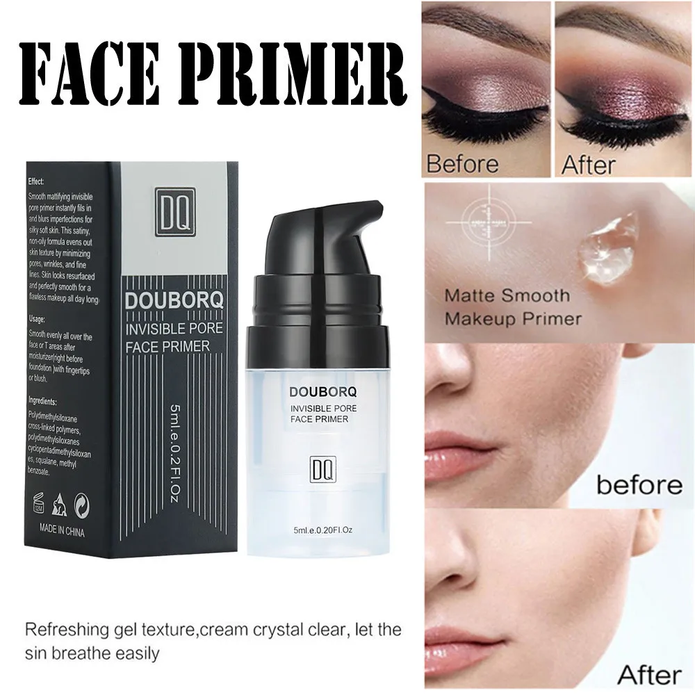 

5 ML Natural Blur Primer Soft Smooth Gel Textures Long Lasting Foundation Makeup Private Label Cosmetics Maquillaje Korean