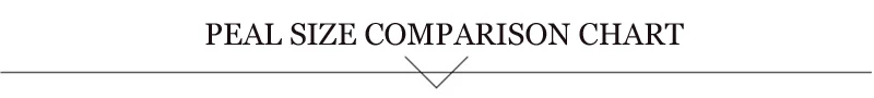 5-1.PEAL SIZE COMPARISON CHART