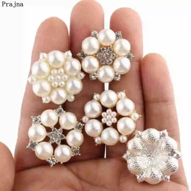 

Prajna 10PCS Rhinestones For Needlework Flower Diamond Button Patterns Rhinestone For Clothing DIY Applique On Dress Decoration