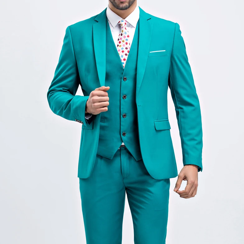 (Blazer + pants + vest) 2019 high-end custom business prom Men suit suit men's casual wedding Tuxedo dress men's 3 piece suit (Blazer + pants + vest) 2019 high-end custom business prom Men suit suit men's casual wedding Tuxedo dress men's 3 piece suit