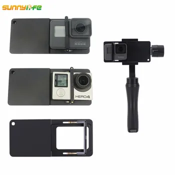 

Handheld Gimbal Stabilizer Adapter for GoPro Hero 4 3+ Yi 4k Camera Switch Mount Plate For DJI Osmo Mobile Zhiyun Smooth Q