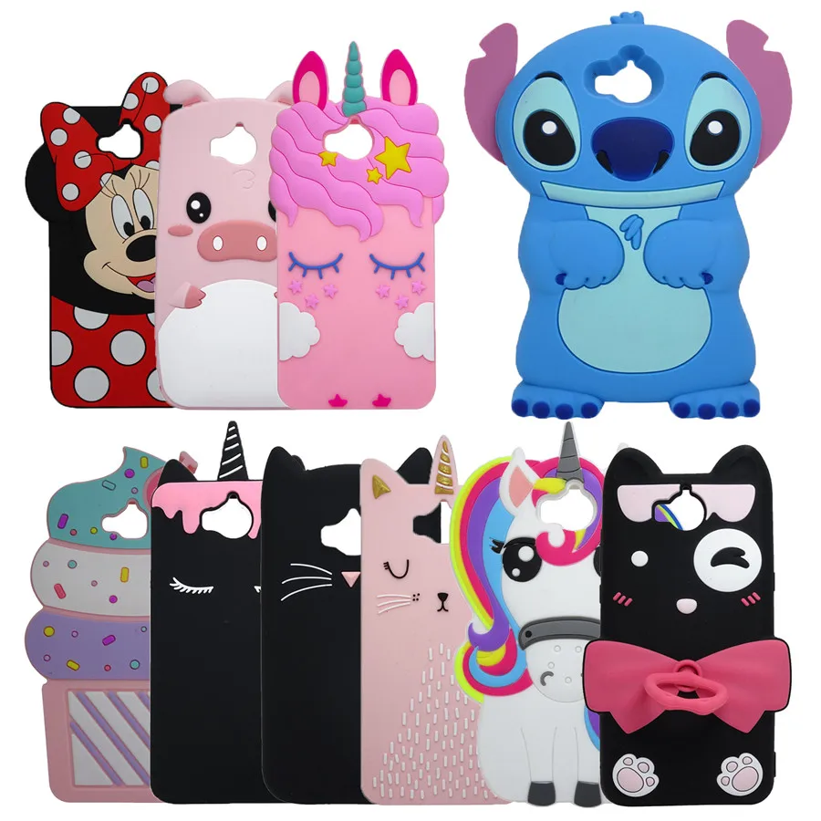 5 0 дюймов для Huawei Y6 Pro Чехол милый мягкий силиконовый мультяшный персонаж чехол