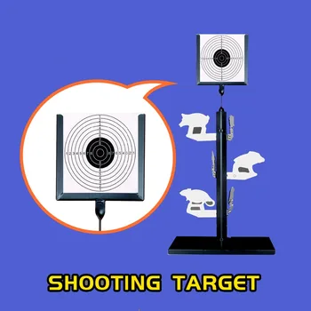 

Dueling Tree Standing Target with 20 Pcs of Paper Target/ Airgun shooting /Also For Airsoft Paintball Shooting