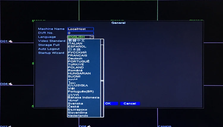 Синяя панель 5MP Xmeye H.265+ Hi3531D 16 каналов 16CH 6 в 1 Wifi Гибридный XVI NVR CVI TVi AHD CCTV камера безопасности DVR