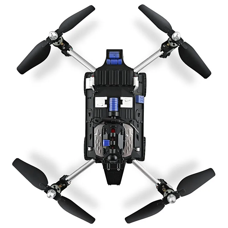 JJRC H40WH дрона с дистанционным управлением 2 в 1 Летающий танк Квадрокоптер Wi Fi FPV 720P