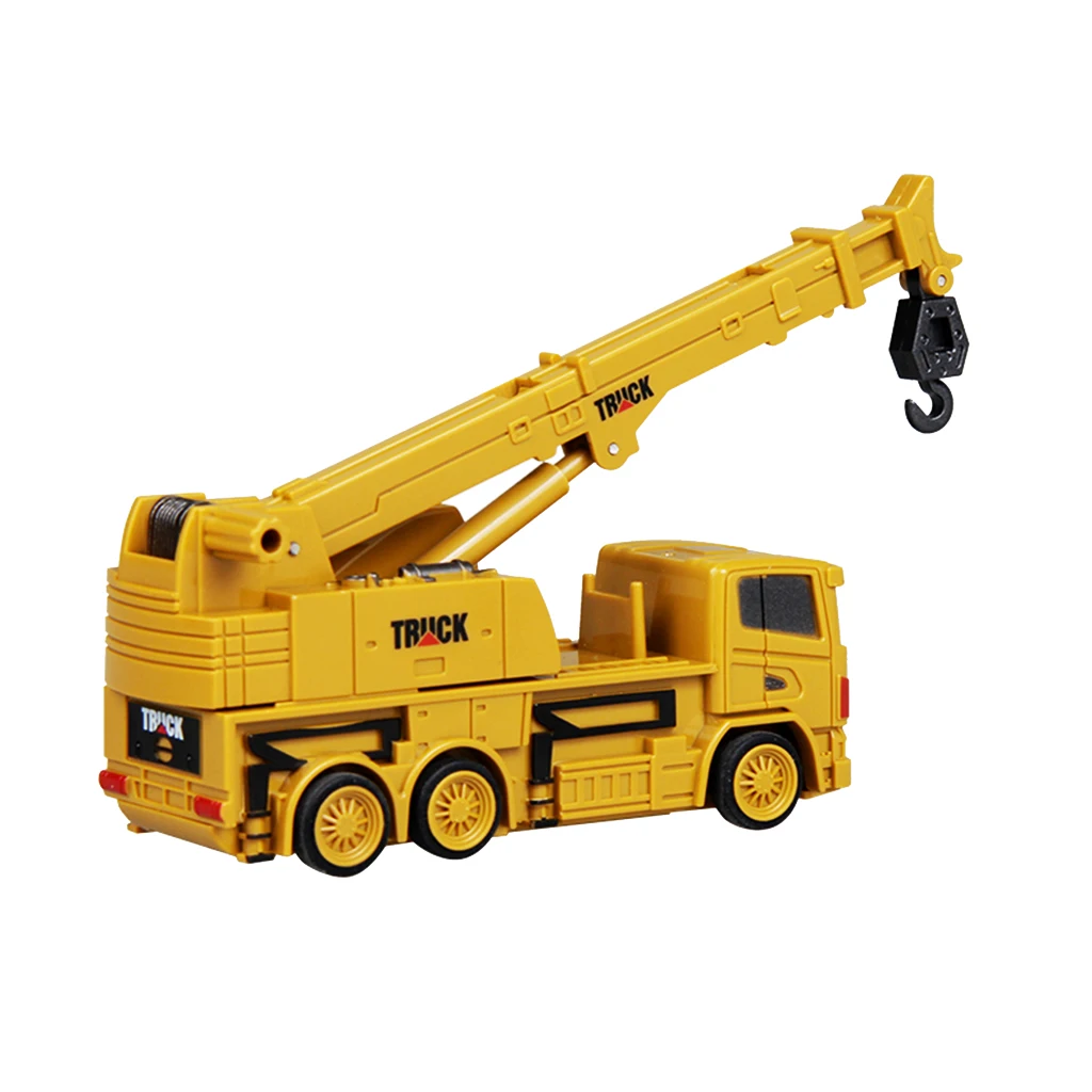 1/64 Radio Remote Control RC Crane Lift Truck Engineering Car w Transmitter RTR