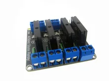 5PCS/LOT 4 Channel 5V DC Relay Module Solid State low level SSR AVR DSP for Arduino