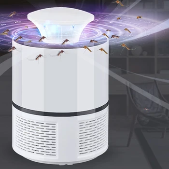 

Ultraviolet Rays Mosquito Killer Lamp LED Mosquito Repellent Safe Low Decibel Pest Control Light Killing Device