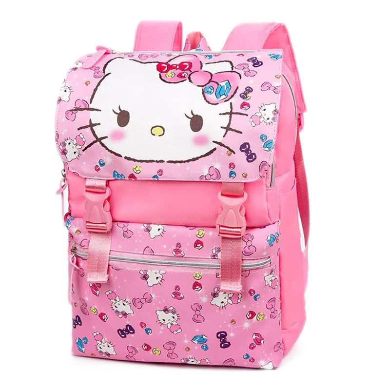 Привет рюкзак «Котенок» мультфильм модный Рождественский подарок ребенок KT Розовый Многофункциональный школьный рюкзак для девочек плечо плюшевые путешествия - Цвет: A