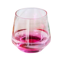 Набор из 4 штук, виски с широким дном, многоцветный, подходит для коктейлей в баре, хороших подарков