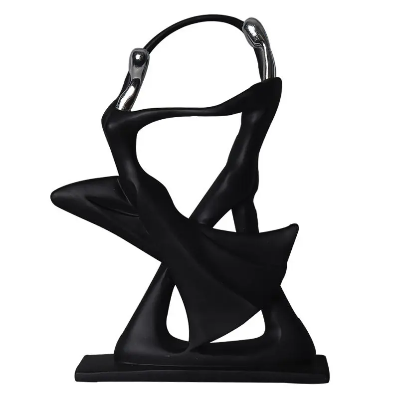 

Abstract Resin Figurine Music people Series Desk Decor Modern Home Decoration Accessories TV Cabinet Ornaments Decoration Maison