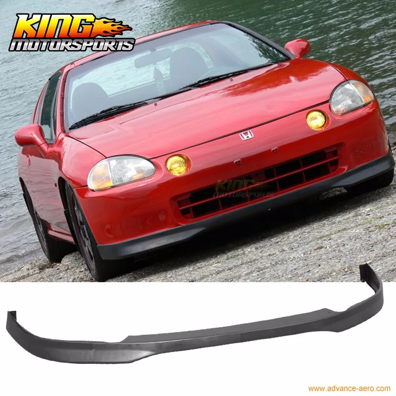 Лучшие Шины ДЛЯ 93-97 1993-1997 Honda Del Sol TR Стиль Передний Бампер Спойлер PU