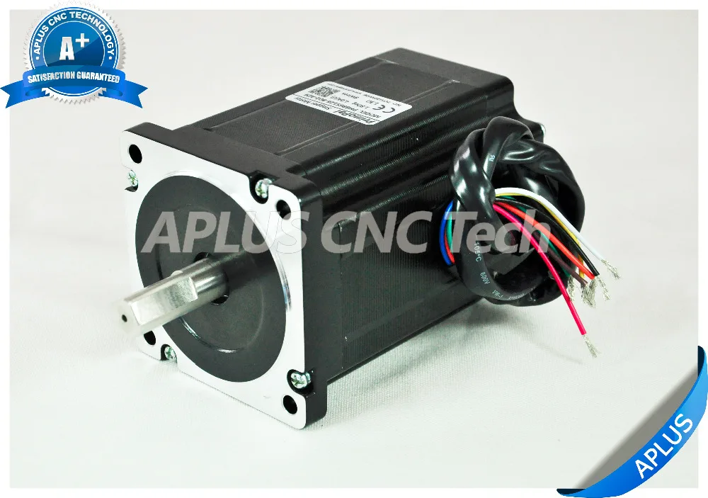 Шаговый двигатель NEMA 34 126 мм 1272oz-in 5.6A 8 проводов для фрезерного станка с ЧПУ |