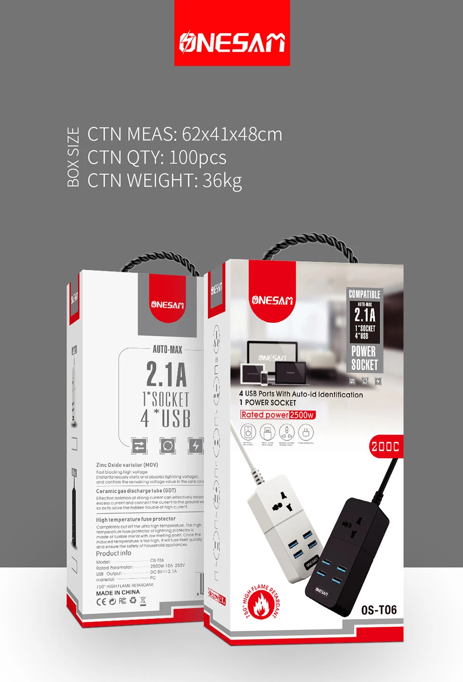  ONESAM Power socket-3