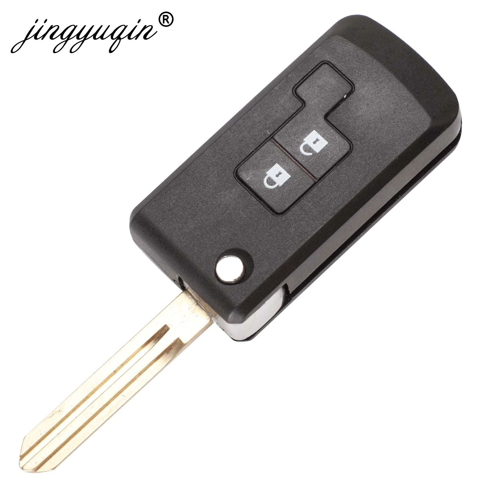 Jingyuqin 2/3 кнопочный модифицированный флип чехол для Nissan Qashqai primera Micra Navara Almera Note Sunny