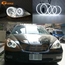 Для Lexus ES300 ES330 2002 2003 2004 отличные ангельские глазки ультра яркие фары освещение CCFL ангельские глазки комплект Halo Кольцо