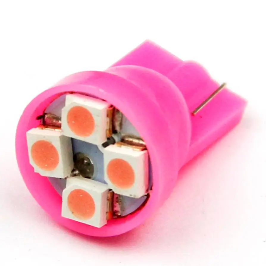 Автомобильный светильник 10 шт. 6 цветов 4SMD T10 1210 smd 4 Светодиодный s автомобильные
