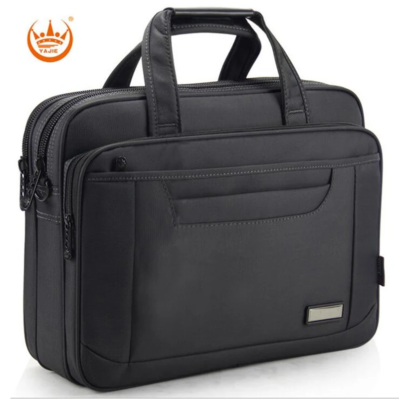 YAJIE Hot Sale Business Men's Handbags Luxury Design Male Computer Bags