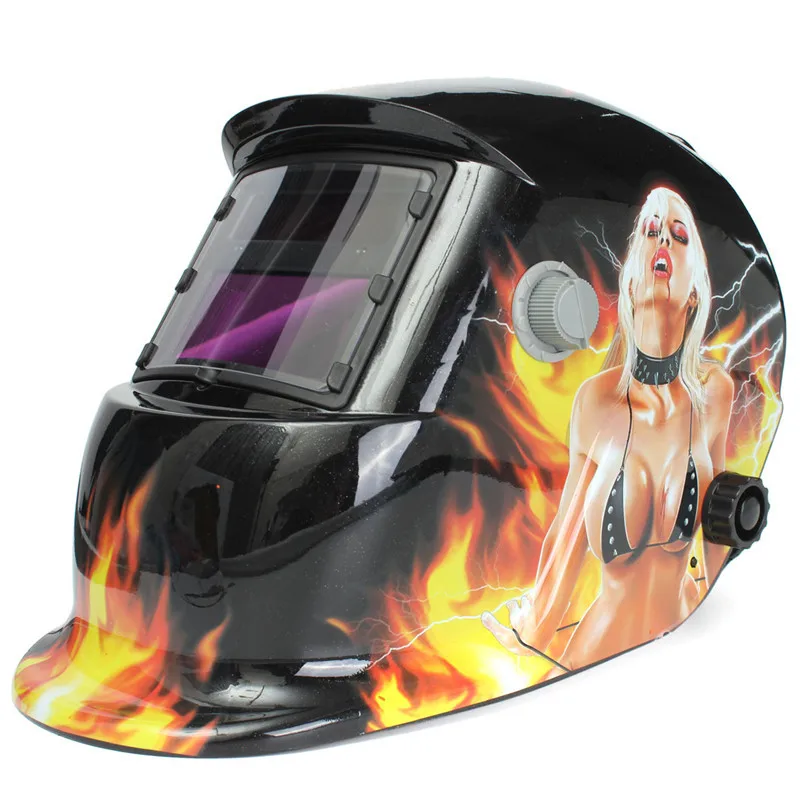 

Hot Sale Solar Welder Mask Electrowelding Auto-Darkening Welding Helmet Bloody Beauty