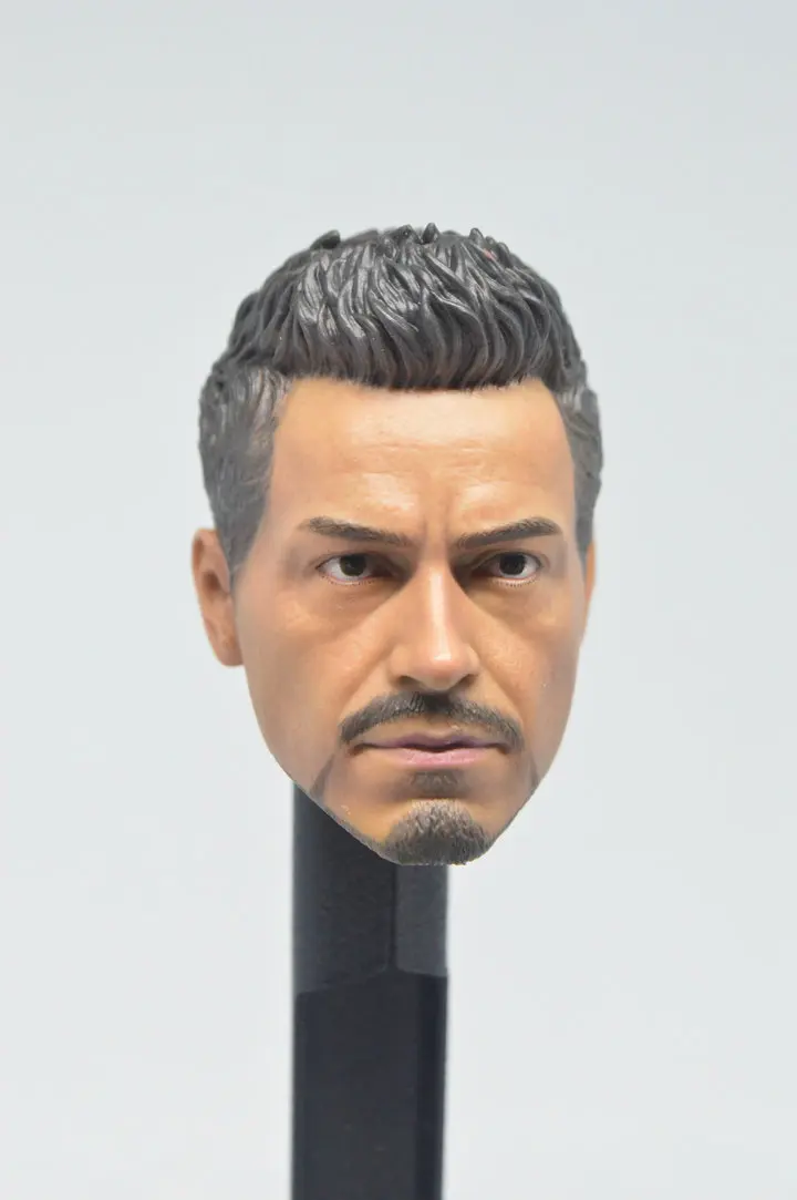 

1/6 Headplay of Tony Stark Avengers Robert Downey Iron Man HeadSculpt