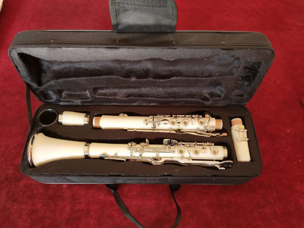 

New High Grade White G Tone Clarinet Sound Good