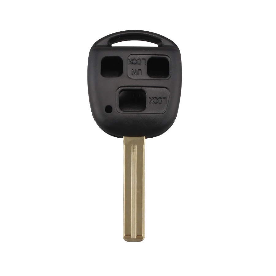 BHKEY 3 кнопки дистанционного ключа оболочки чехол для Lexus RX300 SC430 GX470 LS400 GS300 ES330 LX470 Fob стиль ключ крышка - Количество кнопок: original 40mm
