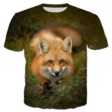 Забавные футболки с лисой, harajuku, футболки для мужчин и женщин, модные летние топы, хип-хоп футболки, уличная одежда