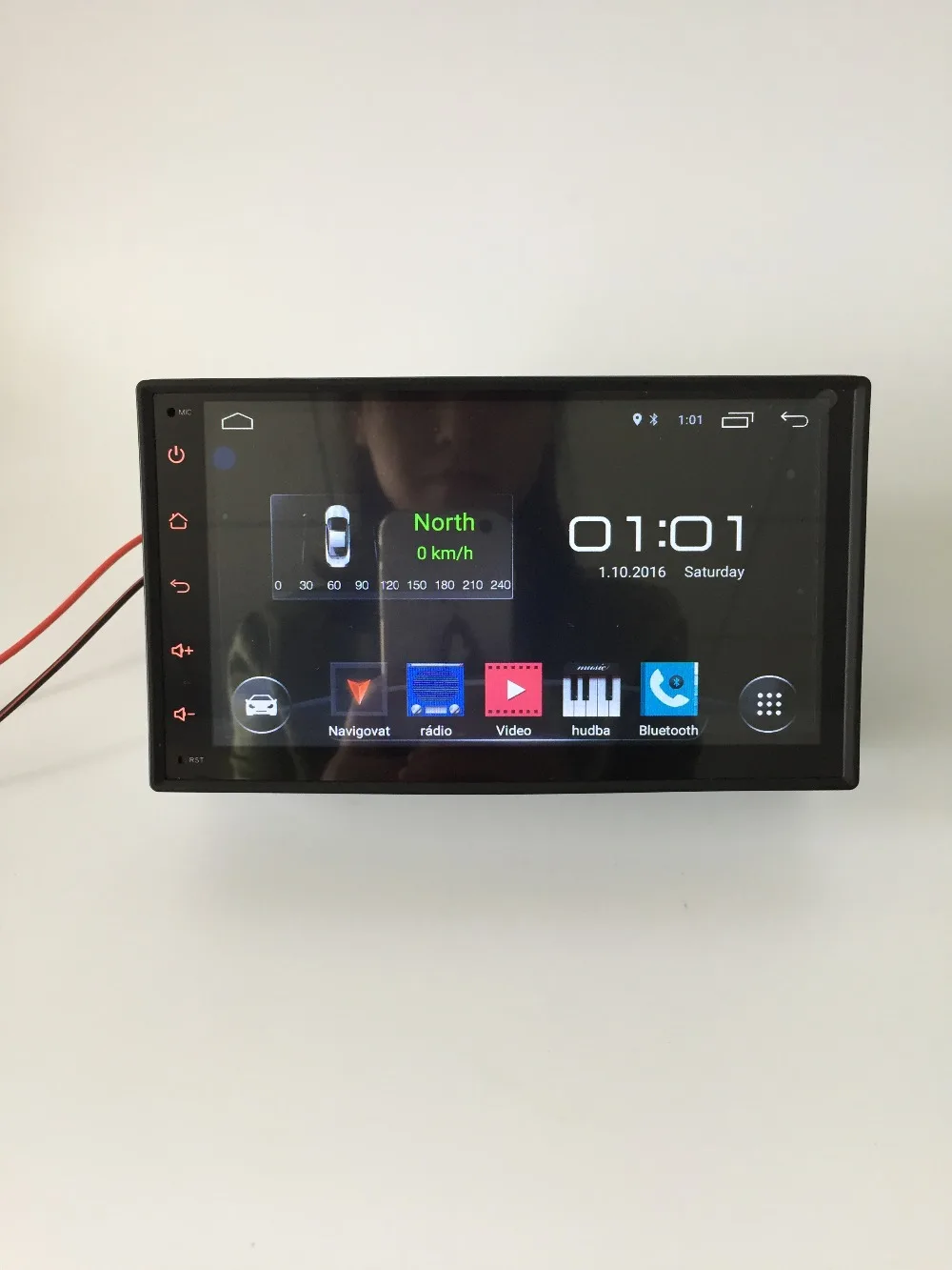 Sale 7" Android 9 Car GPS Navigation for UNIVERSAL,3g,wifi,steering wheel,touch screen,free map 13