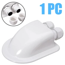 1 шт. Водонепроницаемая двойная крыша кабельный ввод сальник Кабельная коробка солнечная панель распределительная коробка электрические разъемы