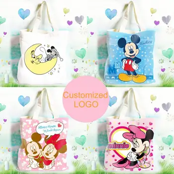 

Customized Logo Ladies Cloth Canvas Tote Bag Handmade Cotton Shopping Travel Women Folding Shoulder Shopping Bags bolsas de tela