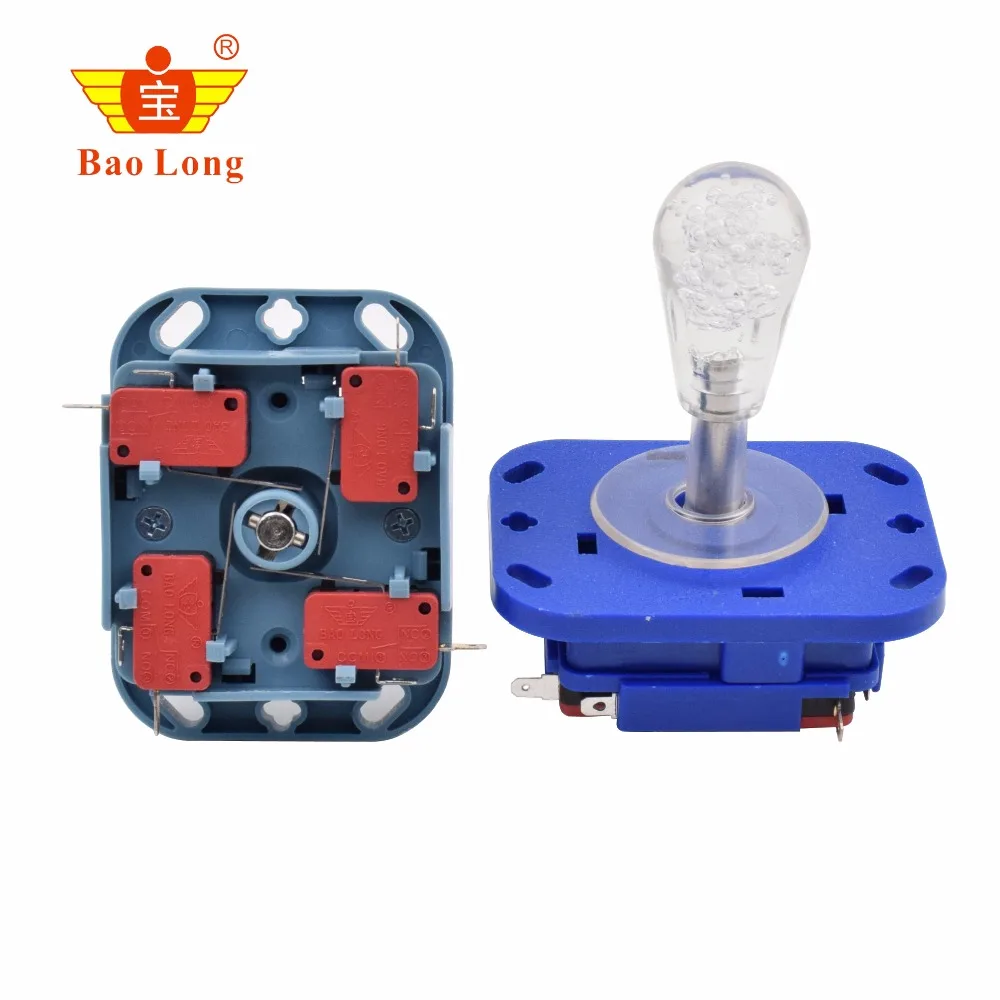 

1pcs Crystal arcade joystick 4/8 way easy to use for arcade game machine