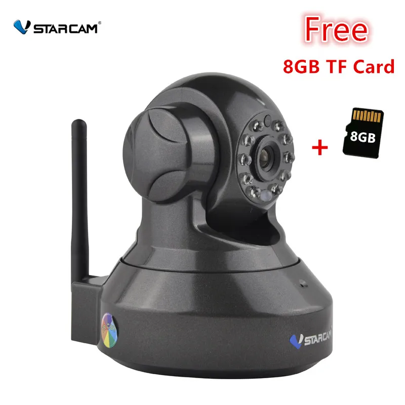

Vstarcam C37A Infrared Wireless IP Camera P2P WiFi CCTV Camera Pan/Tilt/Zoom Webcam Indoor Camera Black or White Baby Monitor