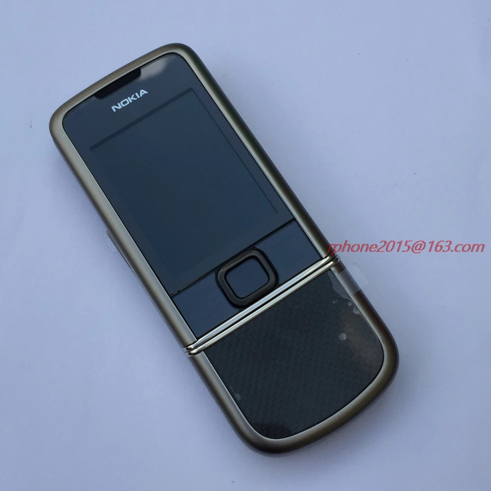 Отремонтированный мобильный телефон NOKIA 8800 Carbon Arte 4 Гб rom 8800CA GSM разблокированный и русская клавиатура