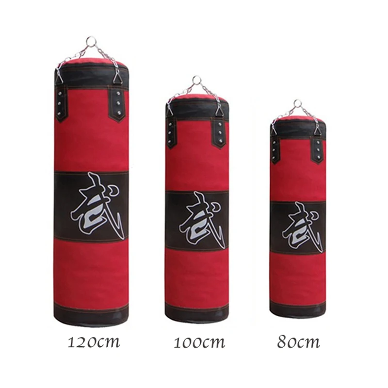 80/100/120cm Empty Sandbag! Health Control Punching bag for boxing Indoor Sports Punching