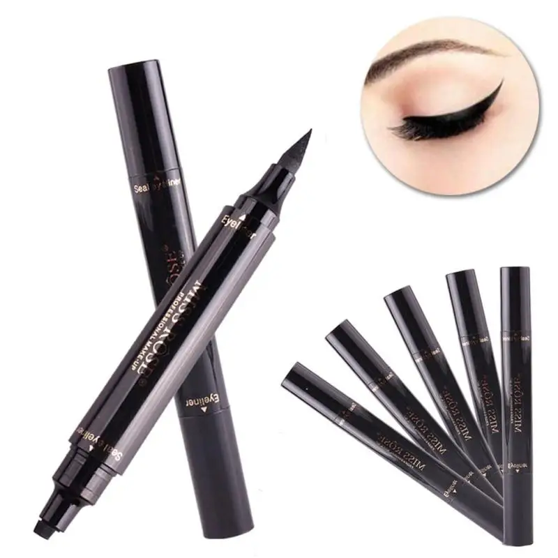 MISS ROSE Eyeliner Pen Waterproof Long Lasting Eyes Comestic Quick Dry