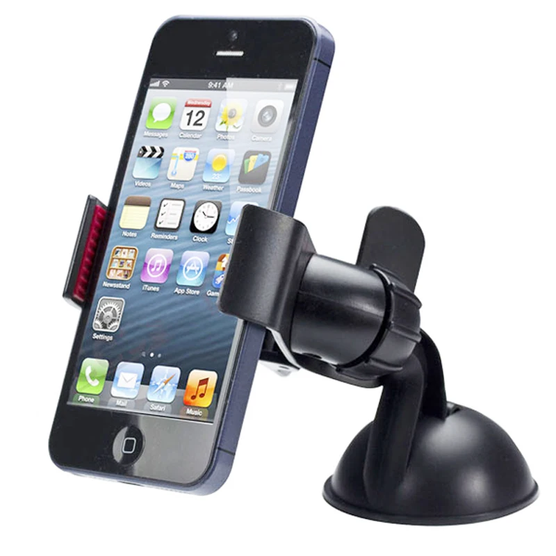 

Powstro Car Windshield Phone Holder Windscreen Dashboard Car Stand Mobile Console Bracket Clips On Universal For All Phone
