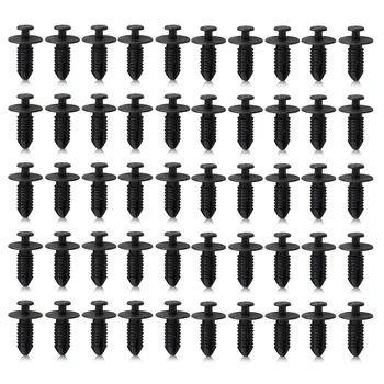 

beler 50pcs Fender Liner Fastener Rivet Push Type Clips Retainer replaces 1249900492 For Mercedes Benz 2000 2001 2002 2003-2009