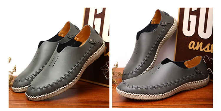 Merkmak/брендовая летняя повседневная обувь; мужские лоферы из натуральной кожи; Мокасины Мужчины вождения; обувь высокого качества на плоской подошве для мужчин; размеры 39-46