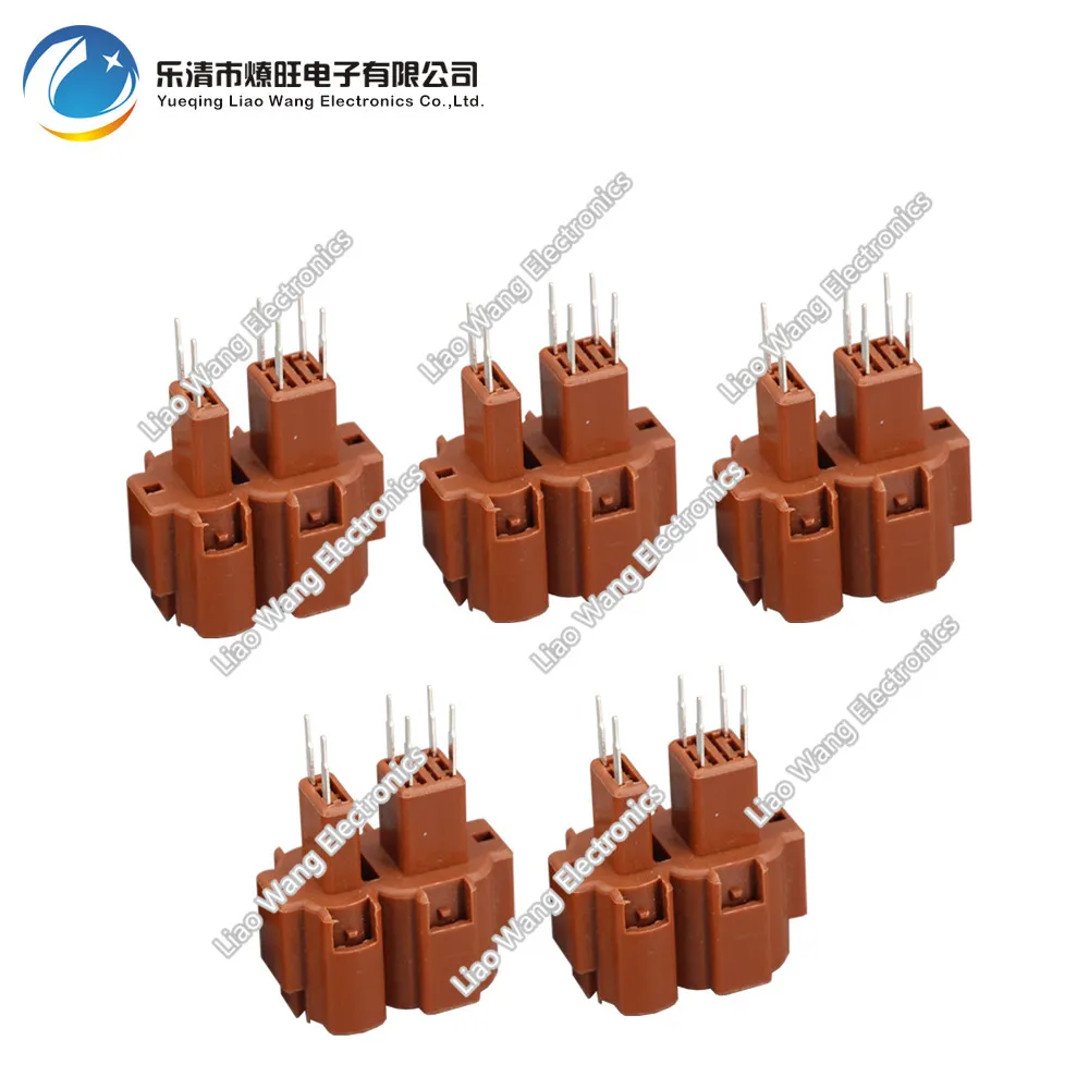 5 Sets 6 pin connector PCB board , regulator pin, solder plate plug