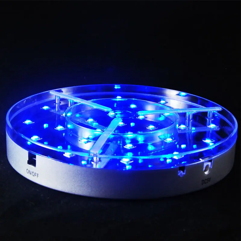  (10pieces/ lot) 8inch Led Light Base with Remote Control Wedding Invitations Rechargeable for Under - 32805959712