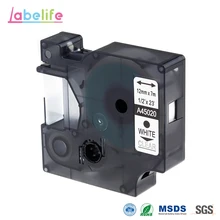 Labelife 1 упак 45020 совместимый с Dymo D1 S0720600 45020 12 мм с белыми пятнами Clear для Dymo LabelManager принтер