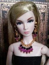 Hazy beauty Handmade Fashion Jewelry Earring Necklace Accessories For Barbie Fr 1 6 Dolls BBIEAR002